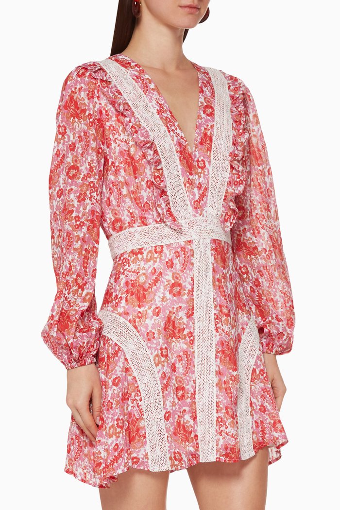 

Circles Cotton Dress, Multicolour