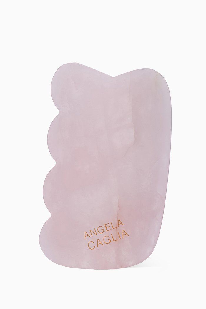 

Rose Quartz Gua Sha Lifting Tool, Multicolour