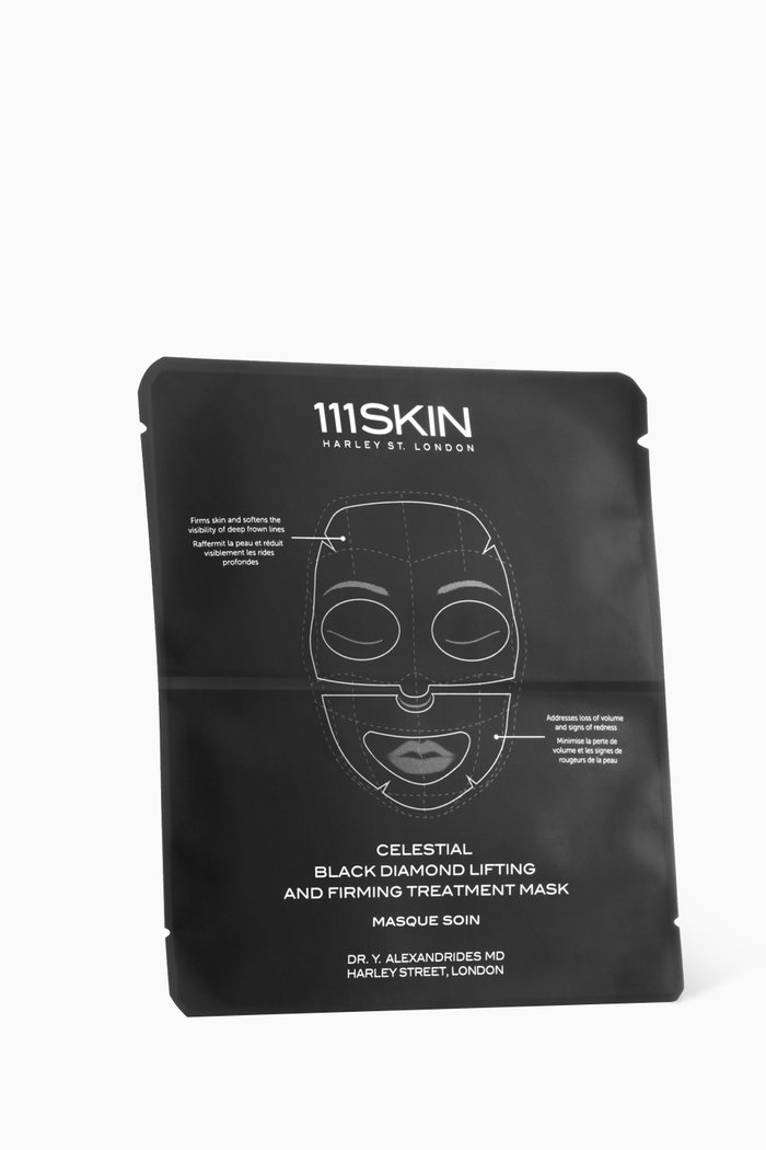 

Celestial Black Diamond Lifting and Firming Face Treatment Mask, 31ml, Multicolour
