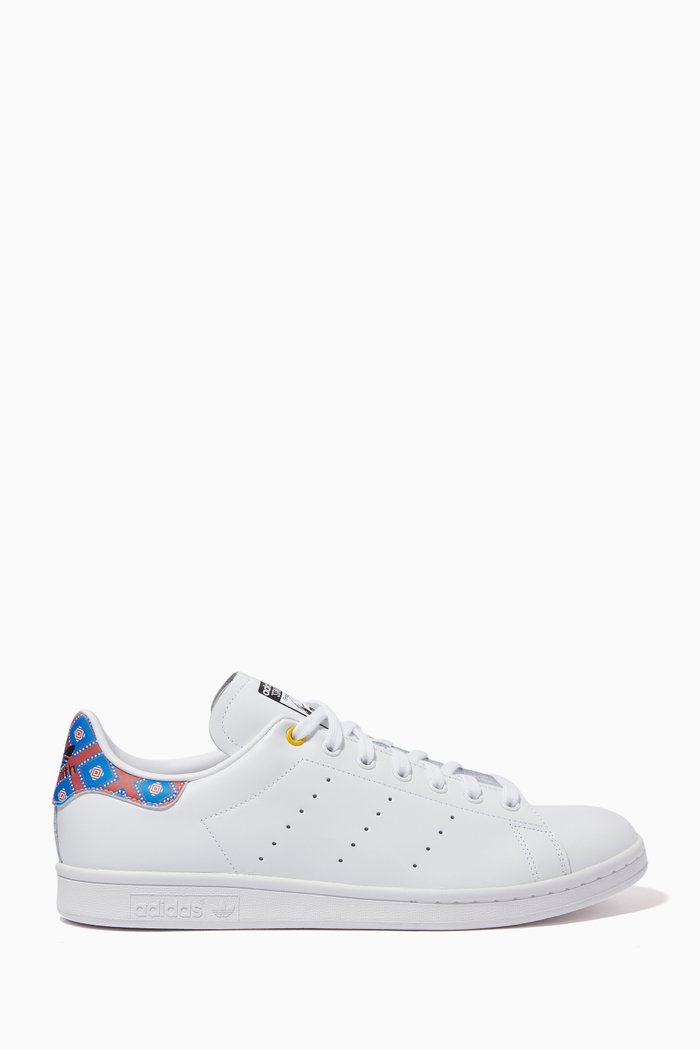 

Stan Smith Leather Sneakers, White