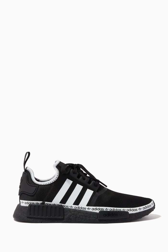 

NMD R1 Knit Sneakers, Black