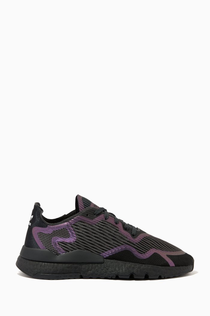 

Nite Jogger Fluid Sneakers in Mesh, Black