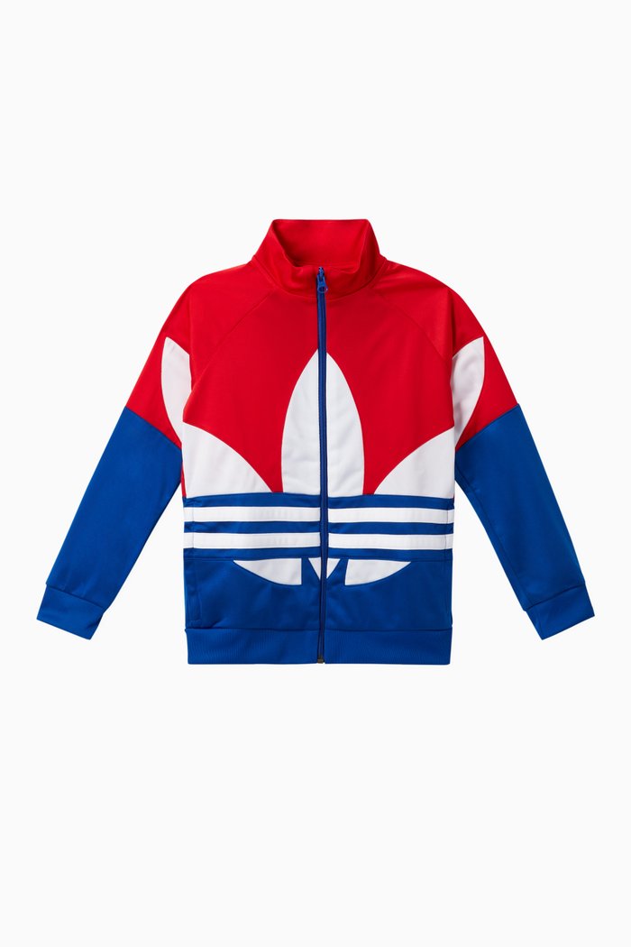 

Large Trefoil Track Top, Multicolour