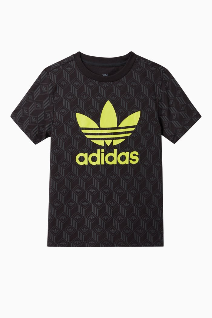 

Monogram Jersey T-Shirt, Black