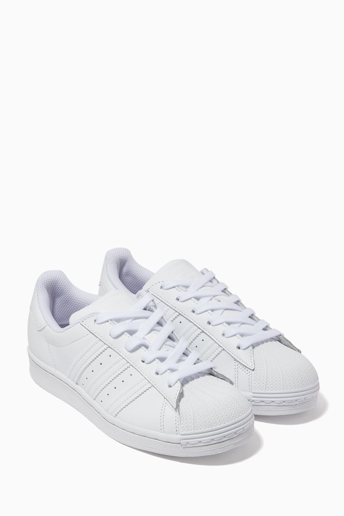 

Superstar Leather Sneakers, White
