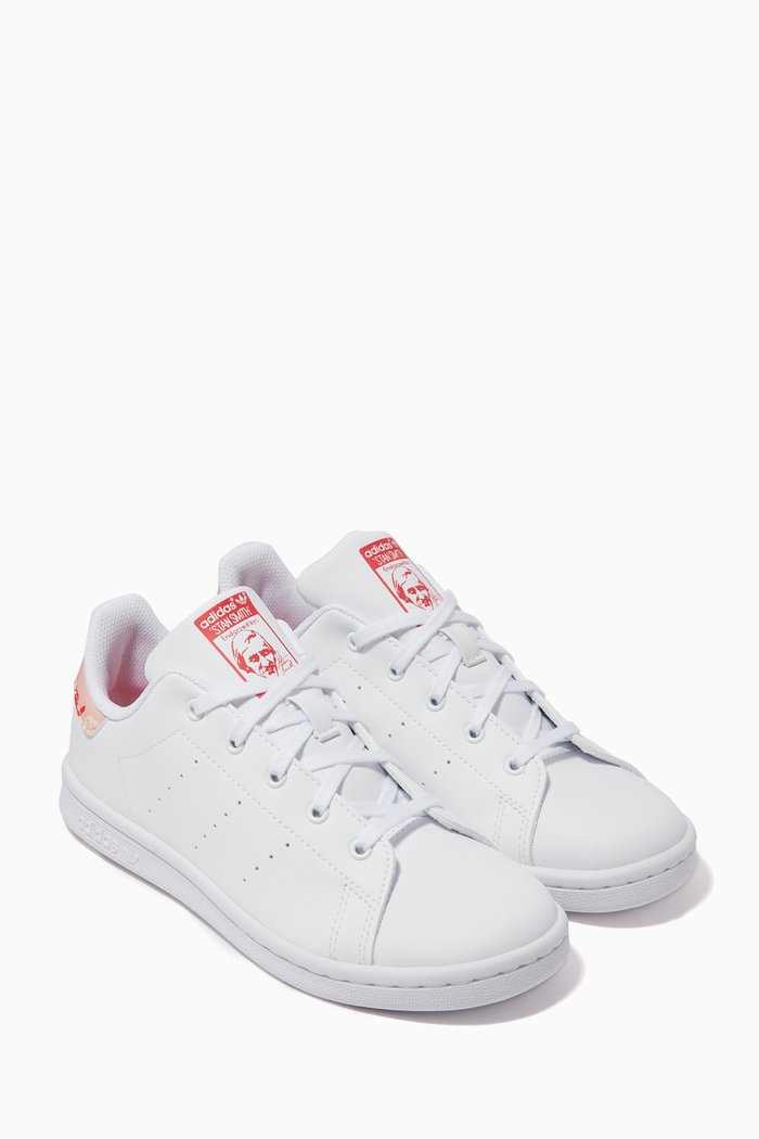 

Stan Smith Leather Sneakers, White