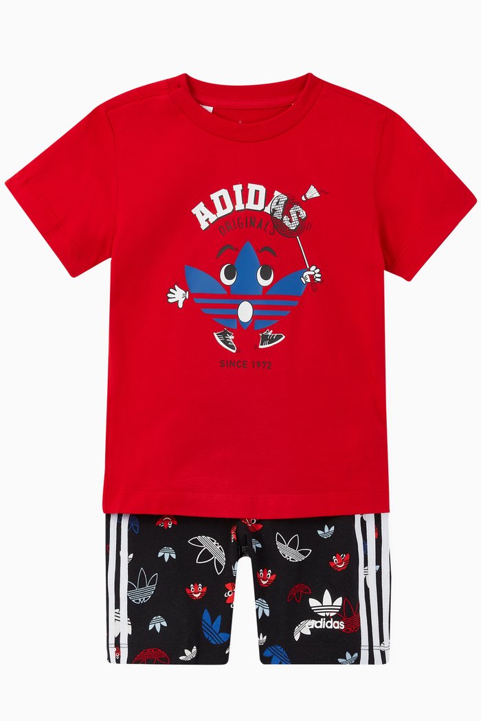 

Graphic T-Shirt & Shorts Set, Set of 2, Multicolour