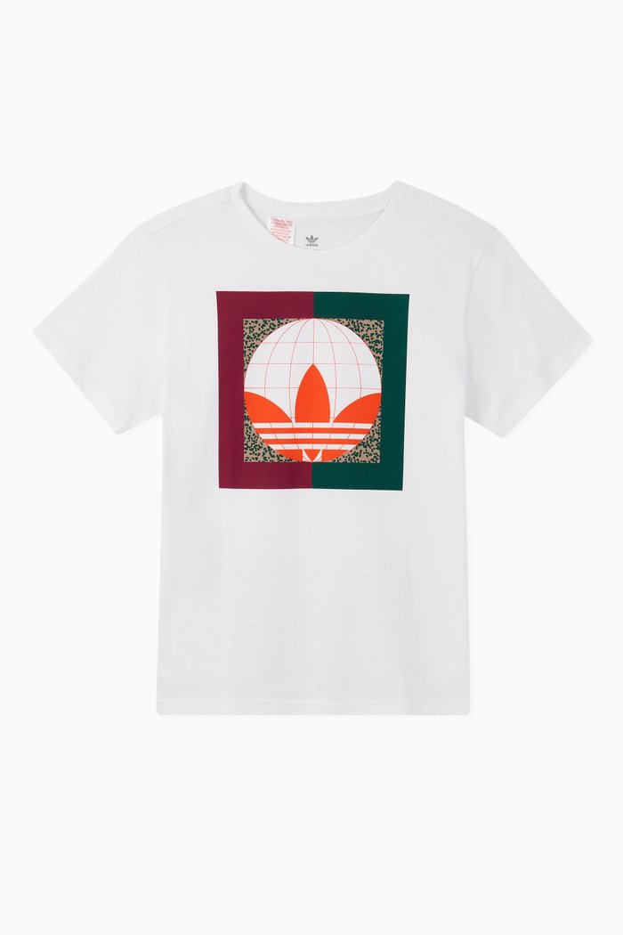 

Trefoil Graphic T-Shirt, White