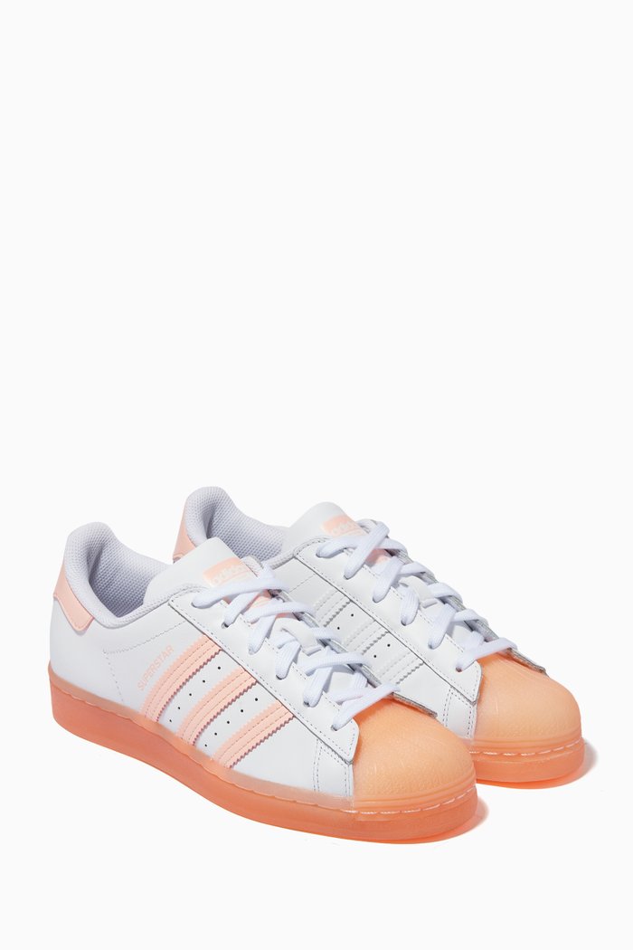 

Superstar Leather Sneakers, White