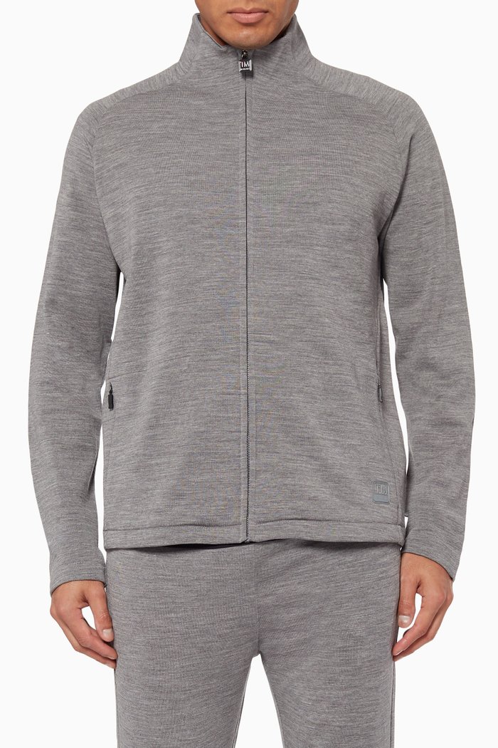 

TECHMERINO™ French Terry Sweatshirt, Grey