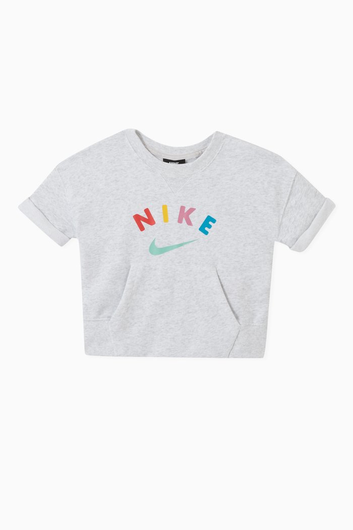

Sportswear Fleece T-Shirt, Grey