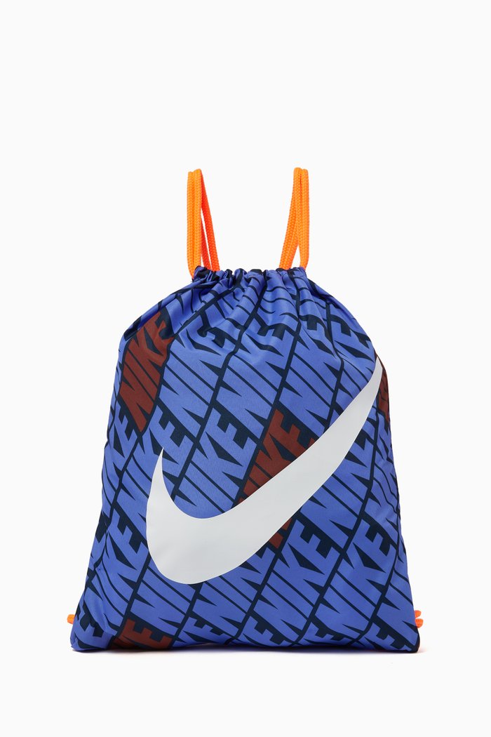 

All-Over Logo Gym Sack, Blue
