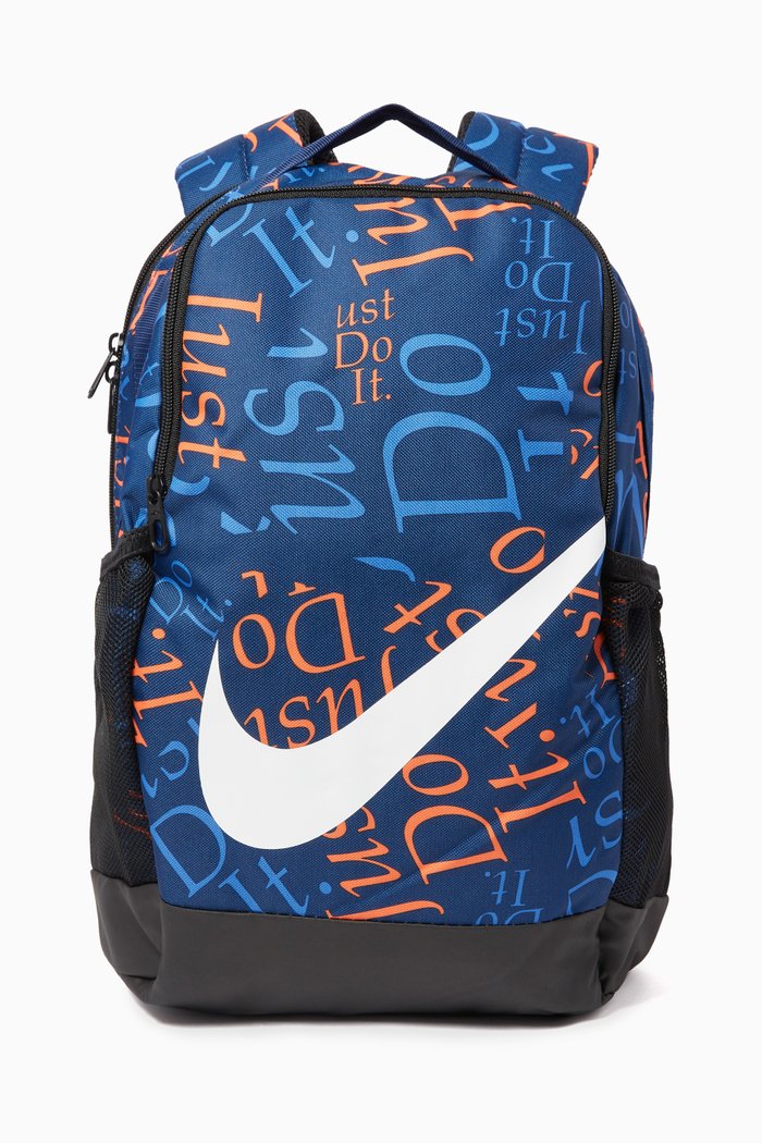 

All-Over Printed Brasilia Backpack, Blue