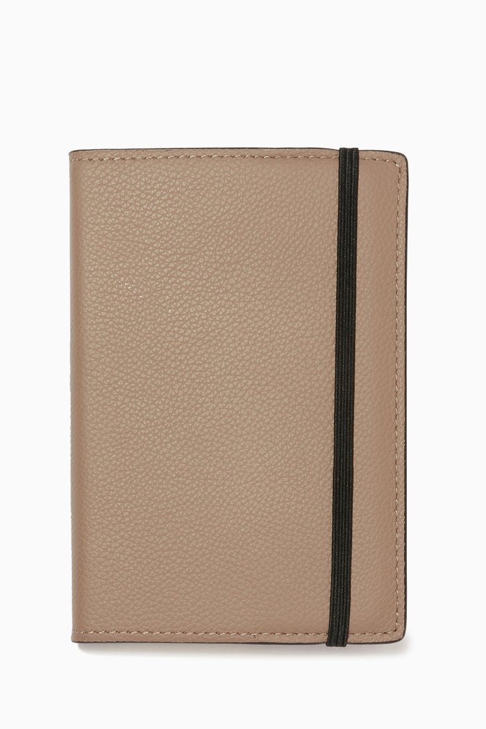 

Small Leather Notebook Cover, Neutral