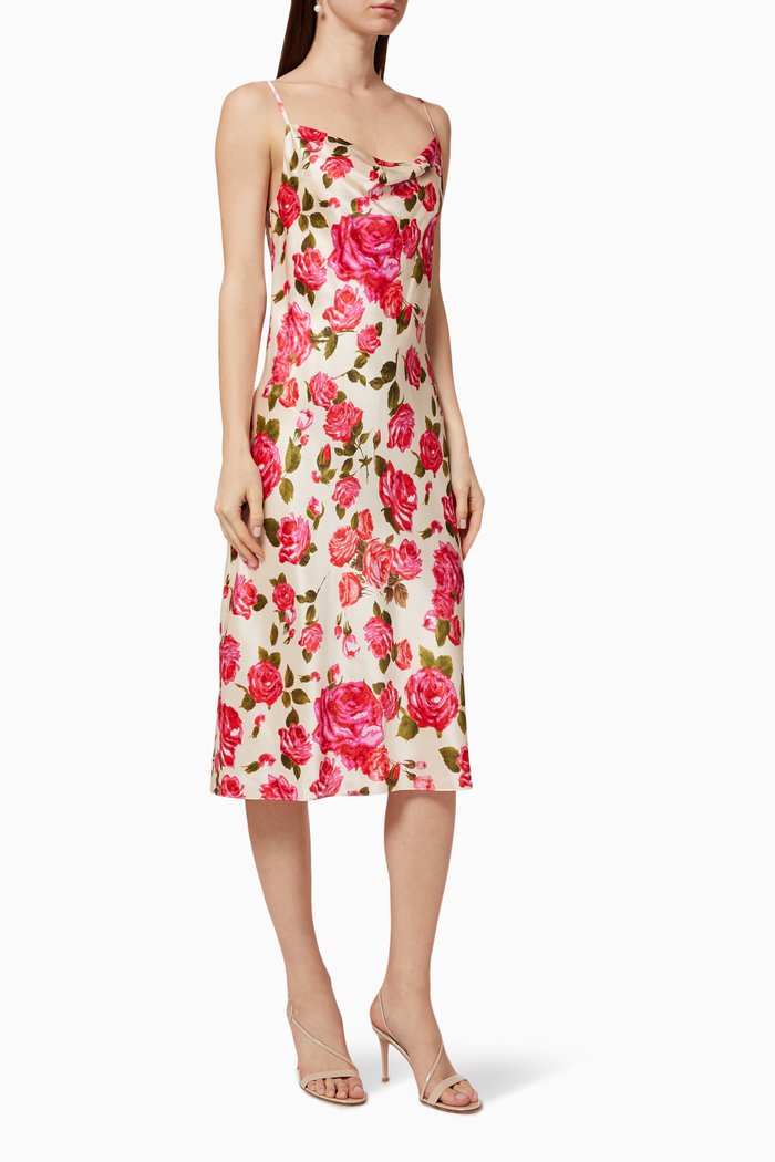 

Nyla Silk Dress, Multicolour