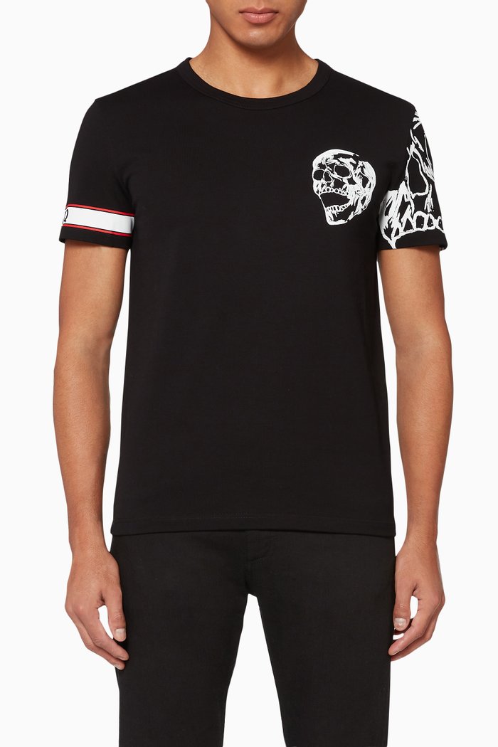 

Biker Graphic Jersey T-Shirt, Black