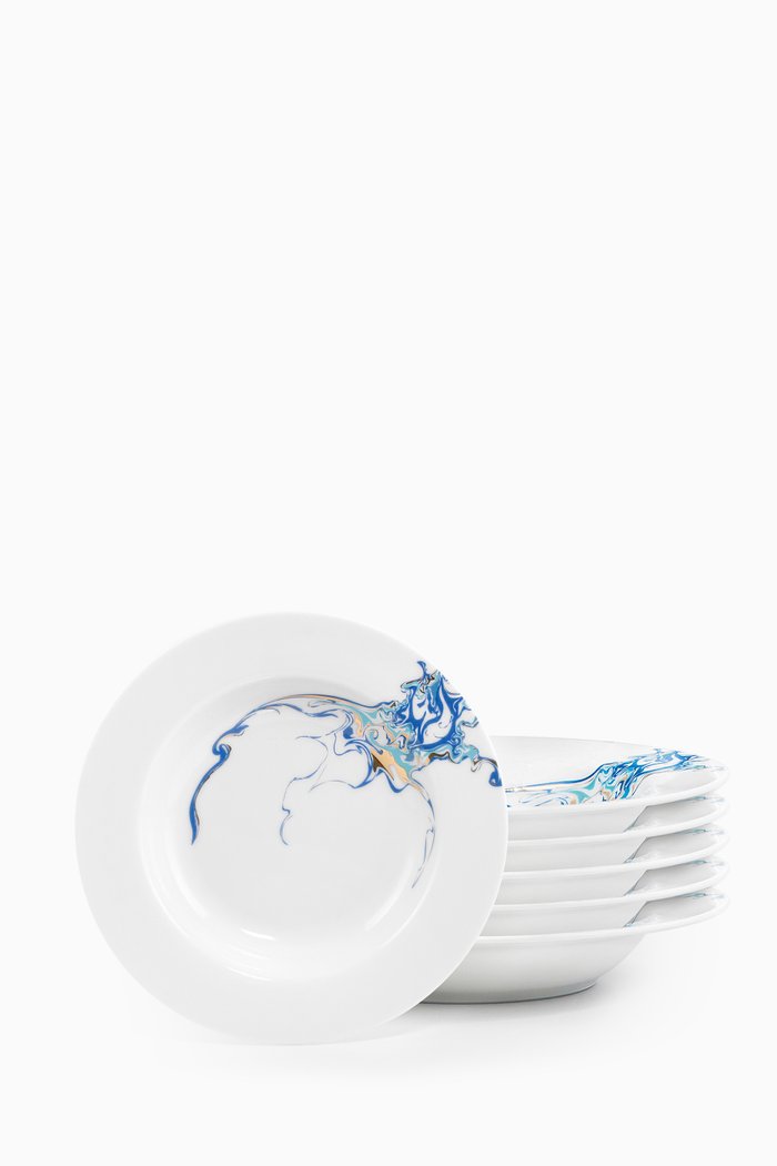 

Metamorphosis Soup Bowl, Set of 6, Multicolour