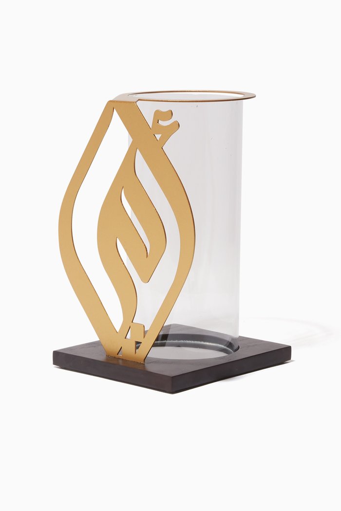 

Omi Vase, Gold