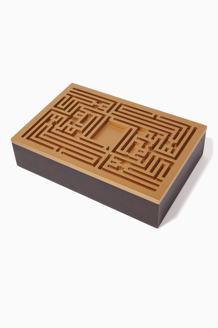 

Qur'an Kareem Box, Gold
