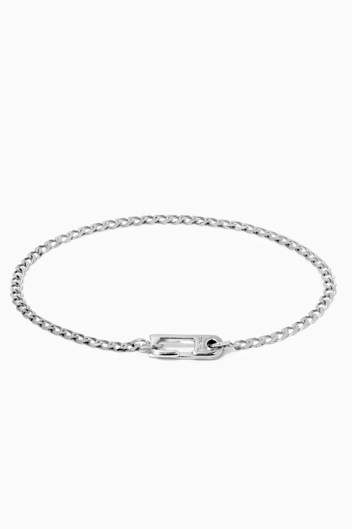 Annex Cuban Chain Bracelet I in Sterling Silver