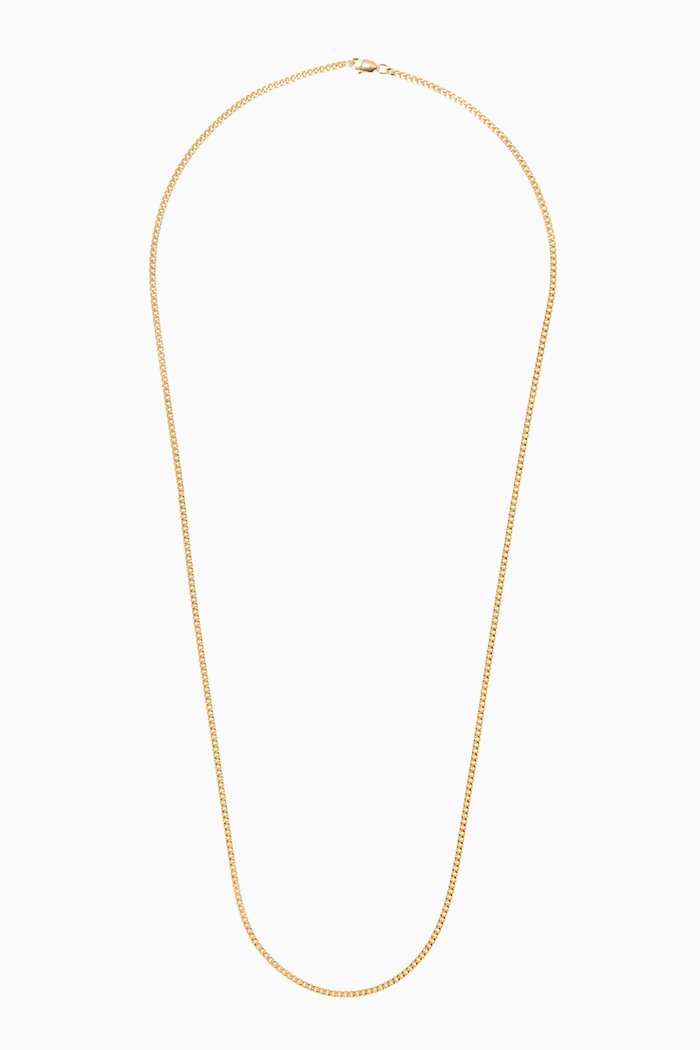 

Cuban Chain in Gold Vermeil