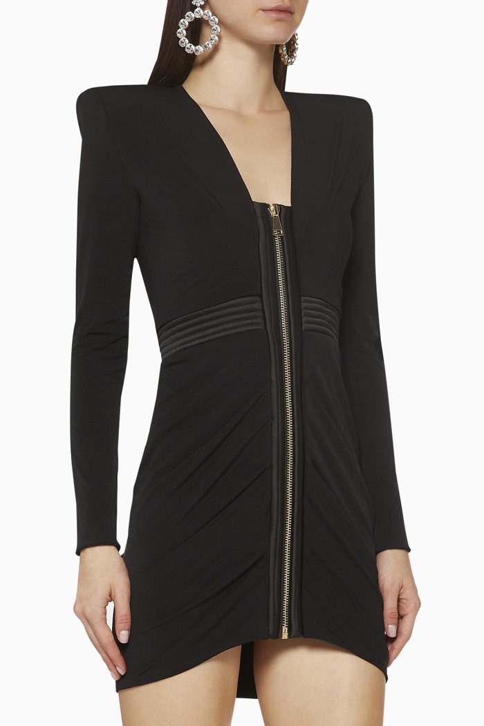 

Jersey Mini Dress, Black