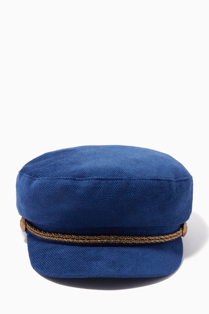 

Chenille Beret Hat, Blue