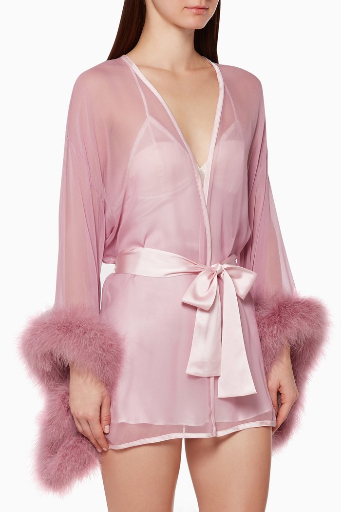 

Diana Silk Kimono, Pink