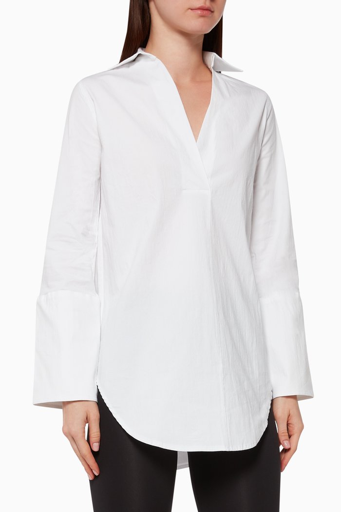 

Kent Cotton Shirt, White