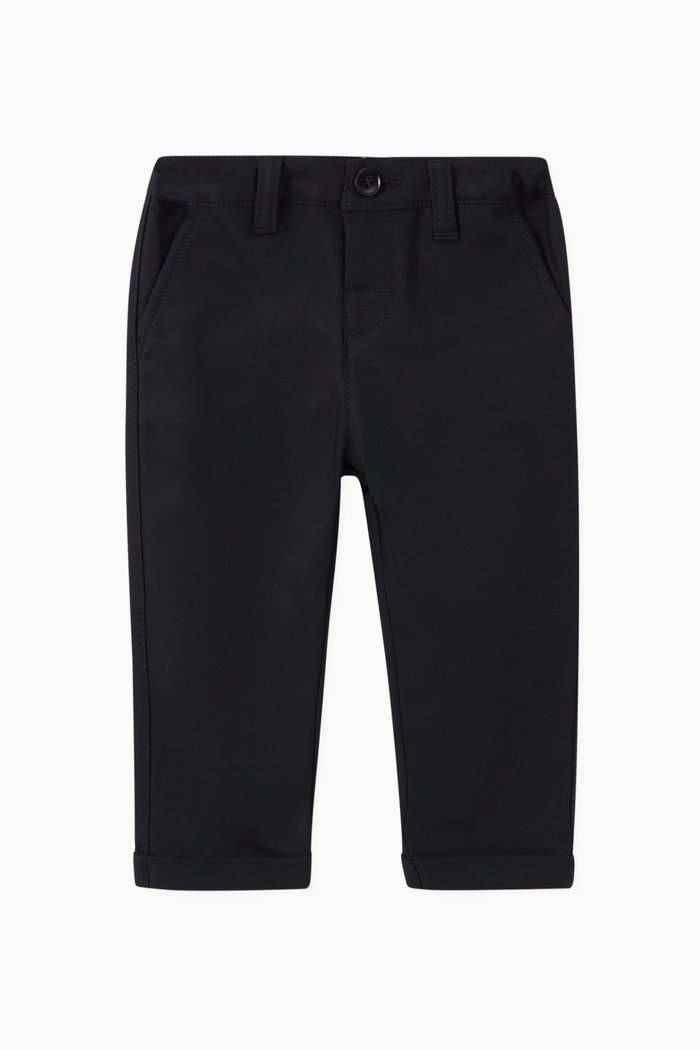 

EA Stretch Cotton Pants, Blue