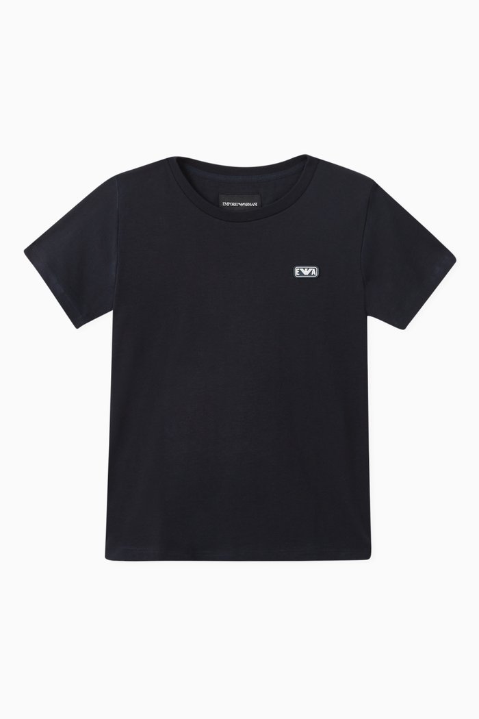 

Logo Patch Jersey T-Shirt, Blue