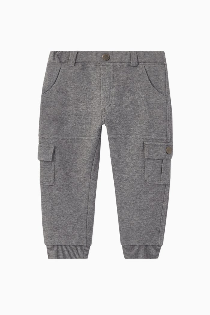

Jersey Cargo Pants, Grey