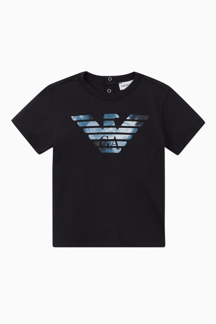 

EA Macro Tie-Dye Eagle Jersey T-Shirt, Blue