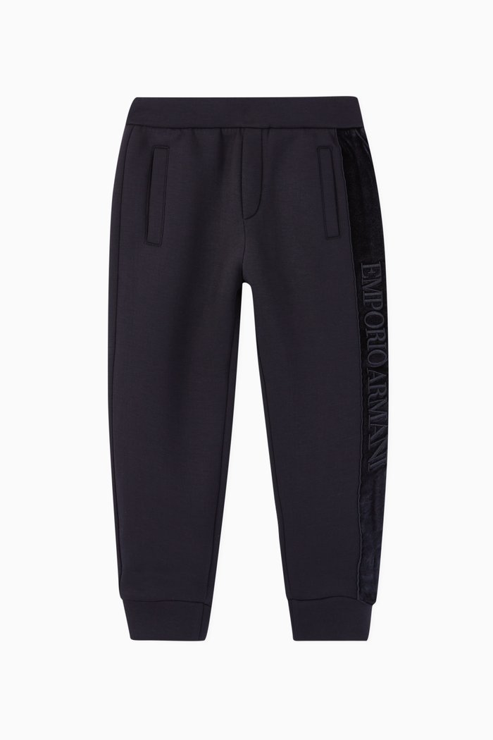 EA Tape Jersey Sweatpants, Blue