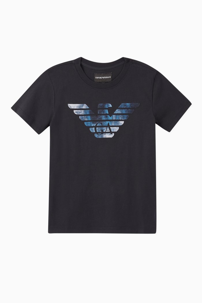 

EA Macro Eagle Jersey T-Shirt, Blue