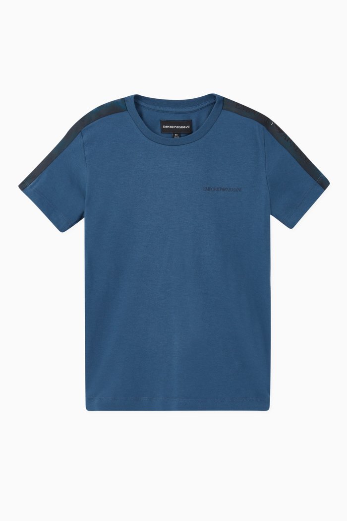 

EA Tie Dye Tape Jersey T-Shirt, Blue