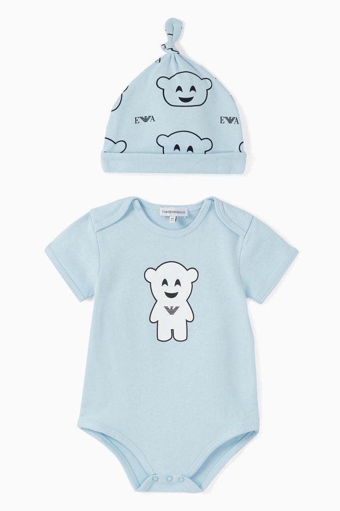 

Manga Bear Cotton Gift Set, Blue