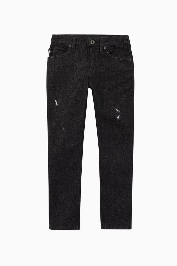 

Slim Fit Denim Jeans, Black