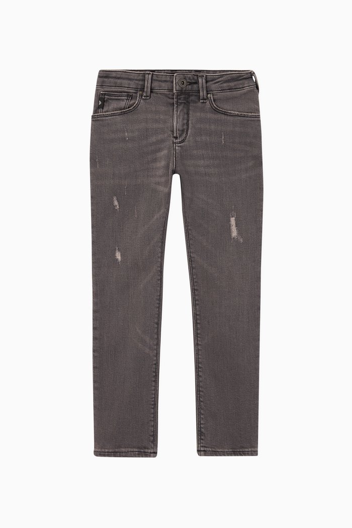 

Slim Fit Denim Jeans, Grey