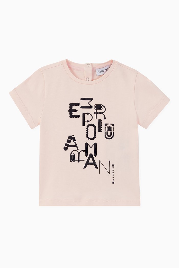 

EA Print Jersey T-Shirt, Pink
