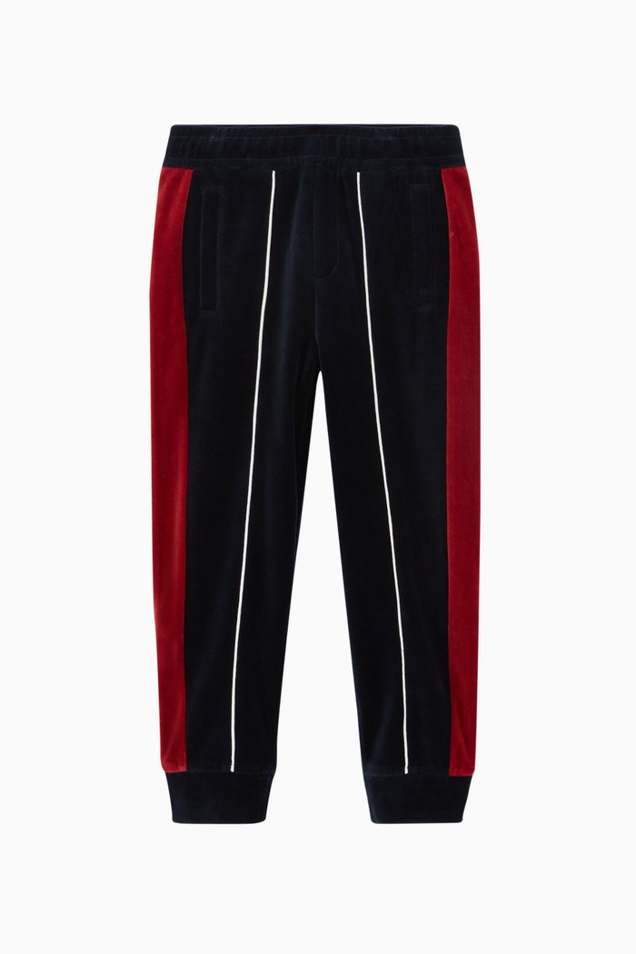 

Eagle Logo Chenille Sweatpants, Blue