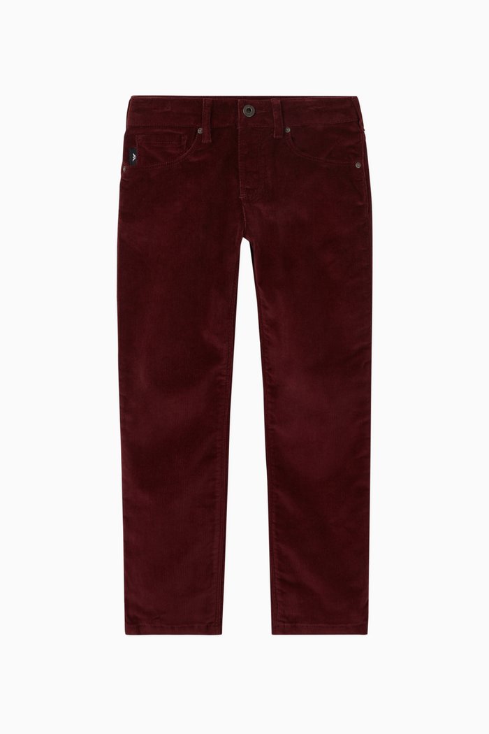 

Stretch Corduroy Jeans, Red