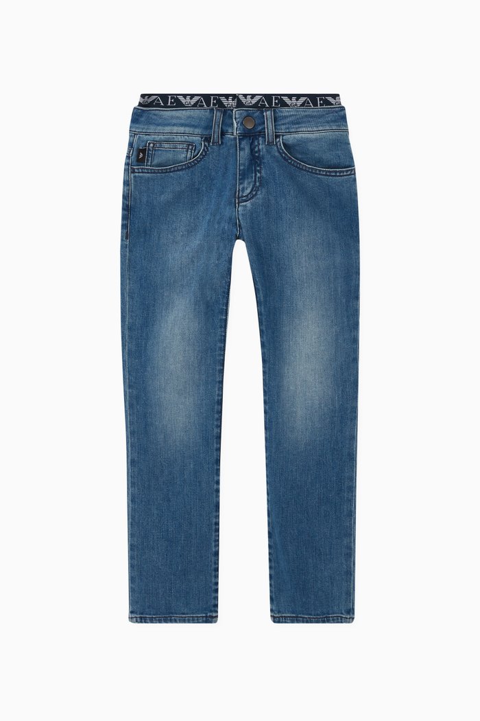 

Stretch Denim J17 Jeans, Blue