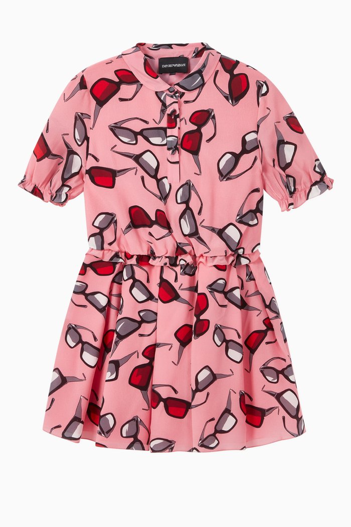 

Sunglasses Print Dress, Pink