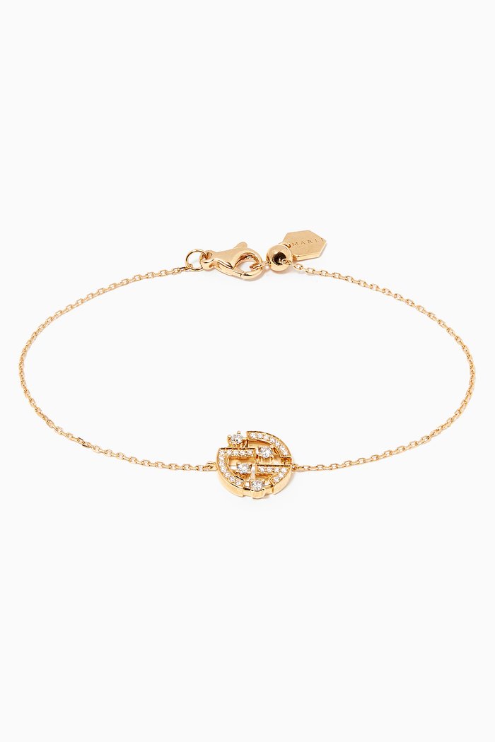 

Avenues Diamond Chain Bracelet in 18kt Yellow Gold