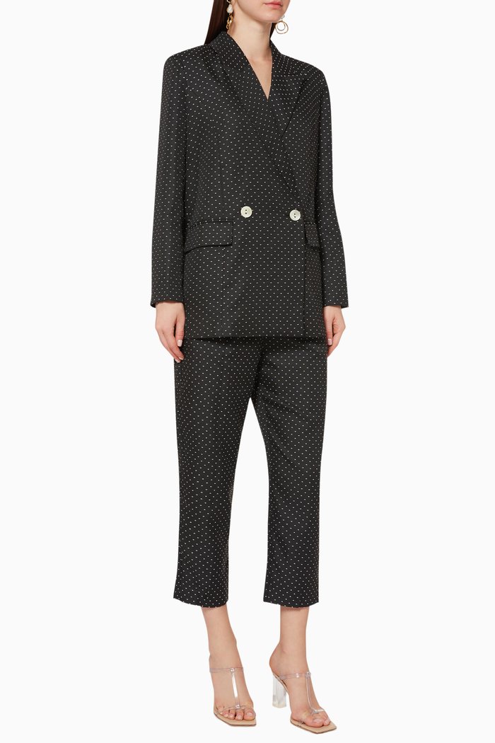 

Galaxy Blazer & Pant Set, Black