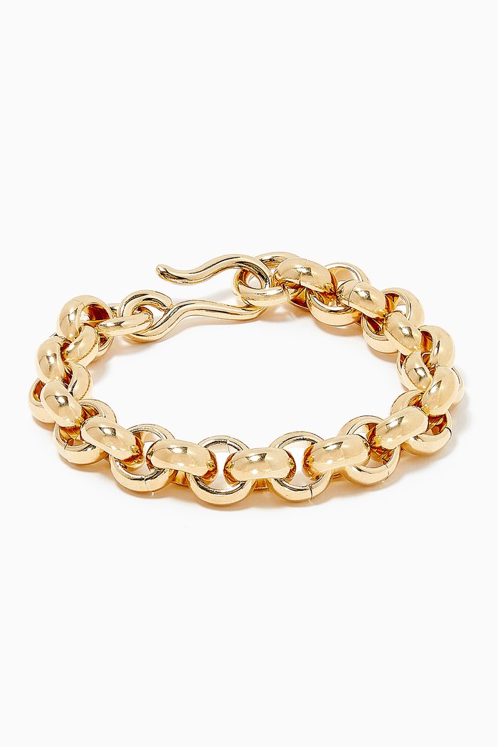 

Piera Bracelet with 14kt Gold Plating