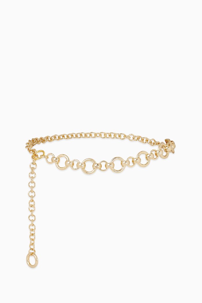 

Amara Belt with 14kt Gold Plating