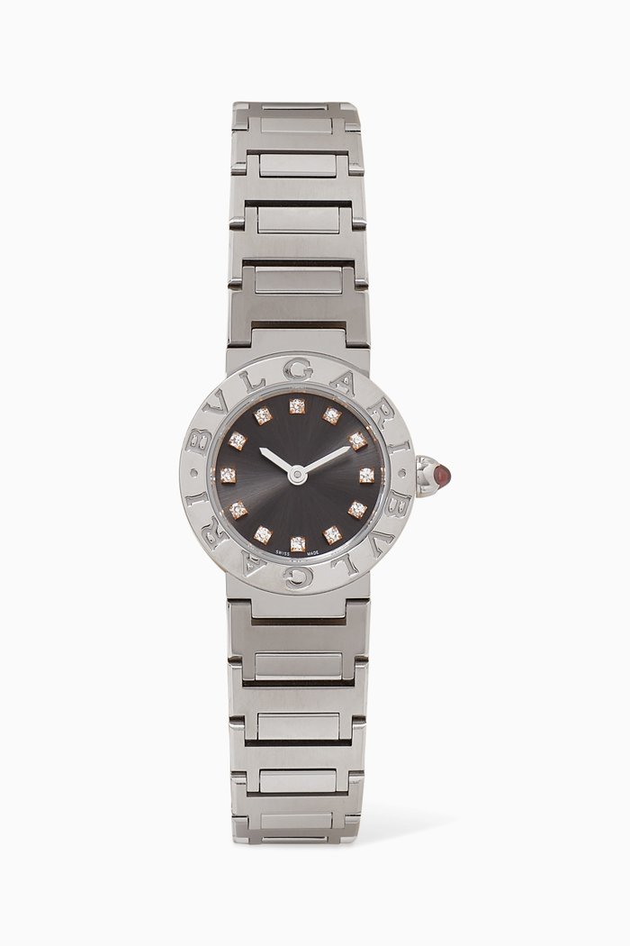 

BVLGARI BVLGARI Diamond Watch, Silver