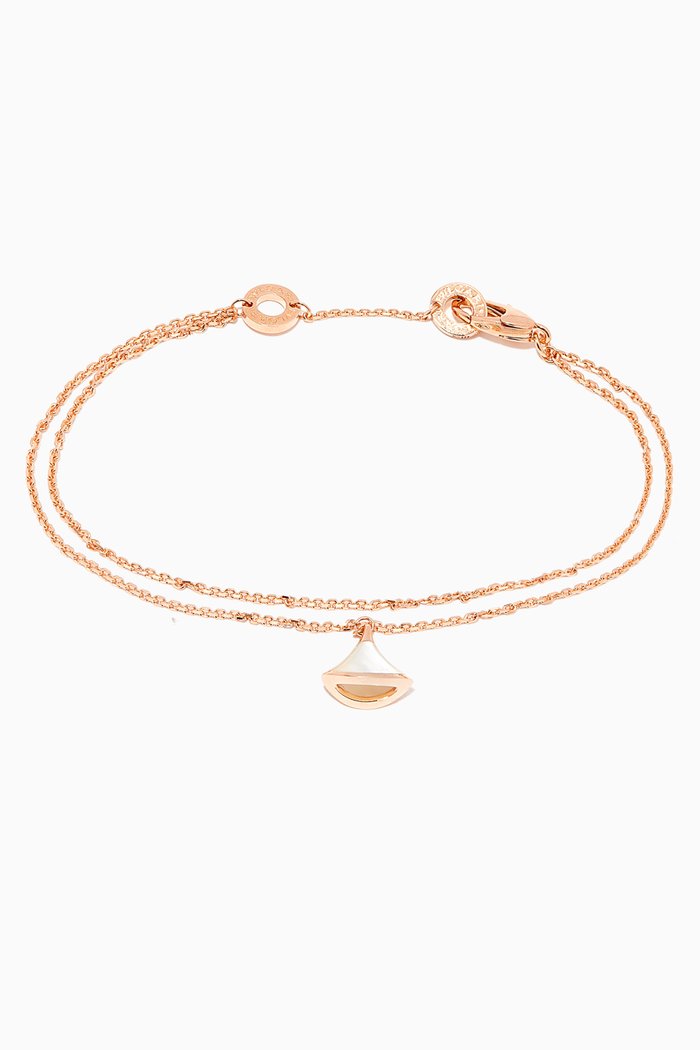 

Divas' Dream Mother of Pearl Bracelet, Rose gold